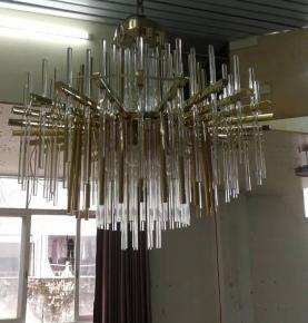 glass chandelier